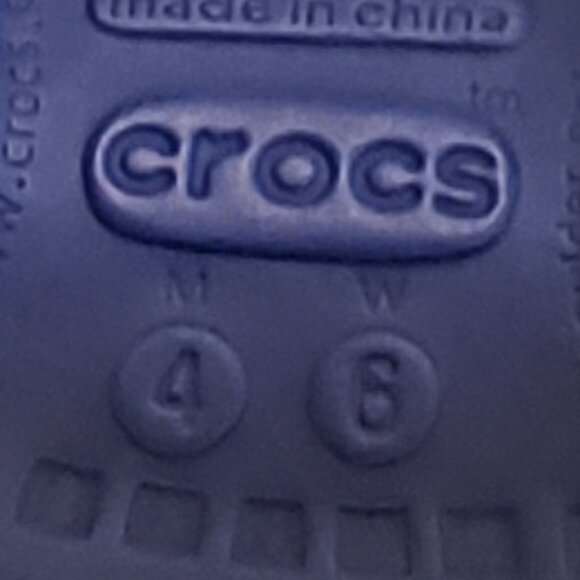 CROCS FLORIDA GATOR BLUE & ORANGE UNISEX THONG SANDAL - Picture 10 of 11